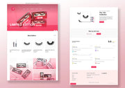 I will design or redesign a responsive wix website or shopify website (1 page)